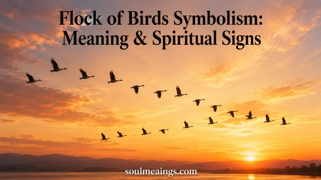 “Flock of Birds Symbolism” Meaning and Spiritual Signs
