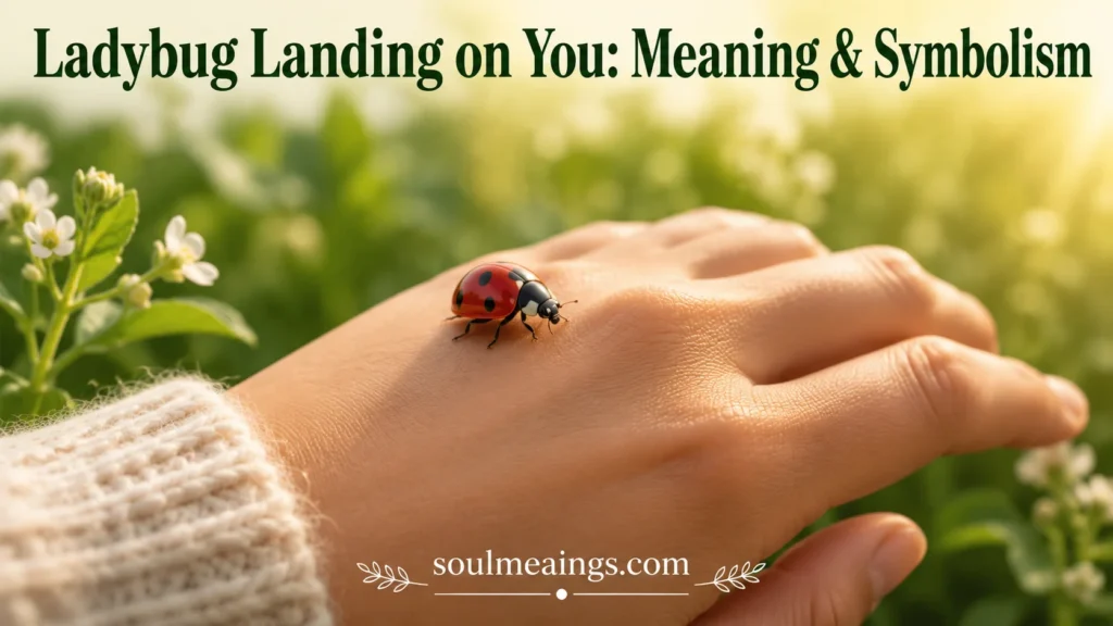 Ladybug Landing on You