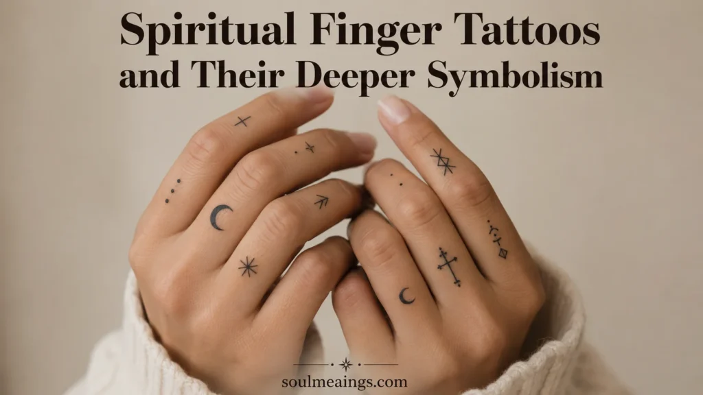 Spiritual Finger Tattoos and Their Deeper Symbolism