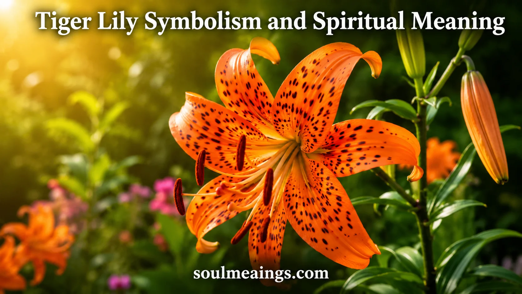 Tiger Lily Symbolism and Spiritual Meaning