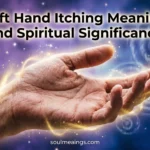 eft hand with soft glowing light representing spiritual symbolism.