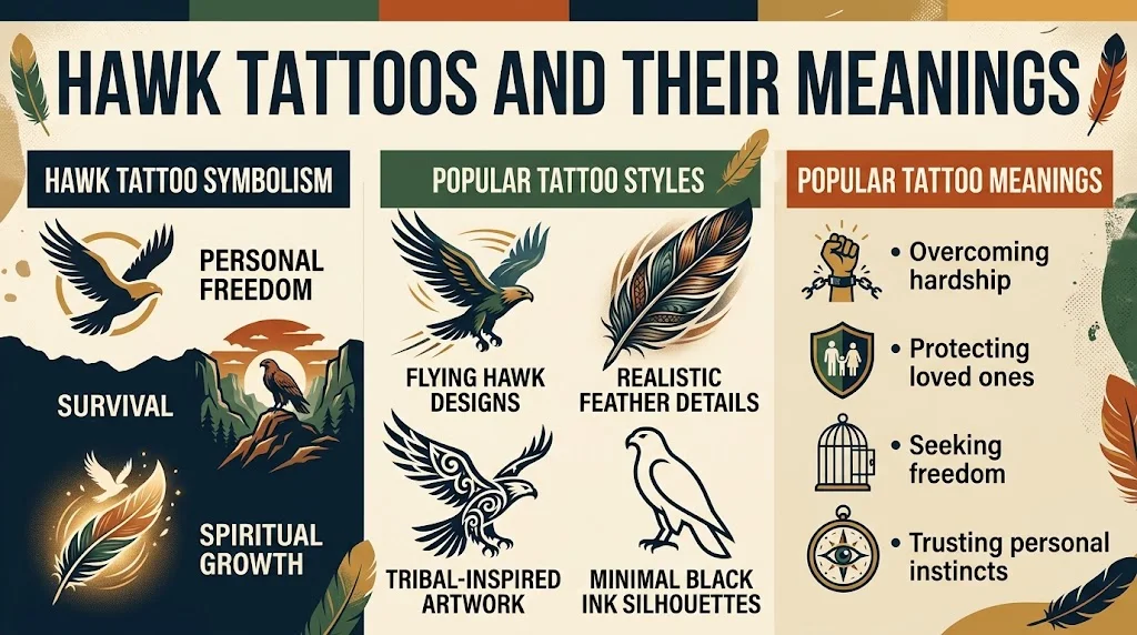 Hawk Tattoos and Their Meanings