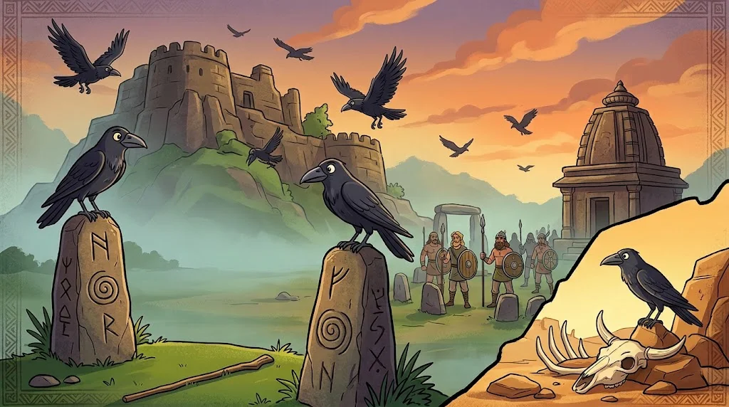 Ancient and Pre-Christian Raven Symbolism