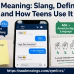 ASL meaning slang explained in a modern text and chat conversation