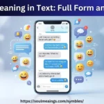 KMSL meaning in text displayed on a smartphone with chat messages and laughing emojis