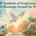 A collection of global symbols representing forgiveness and peace.