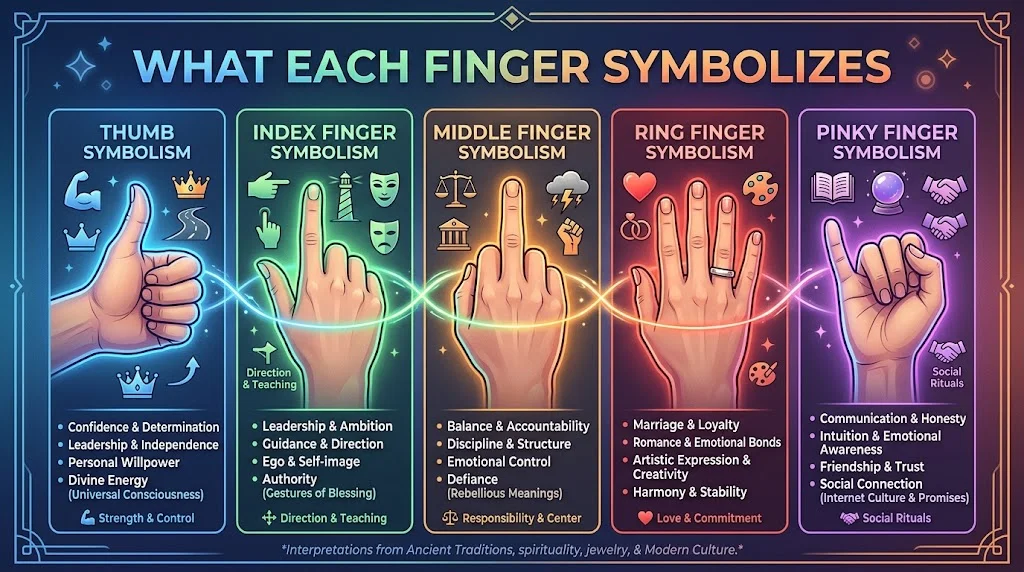 What Each Finger Symbolizes