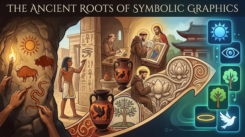 Ancient Roots of Symbolic Graphics