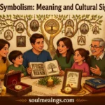 Multi-generational family sharing time together around a table.