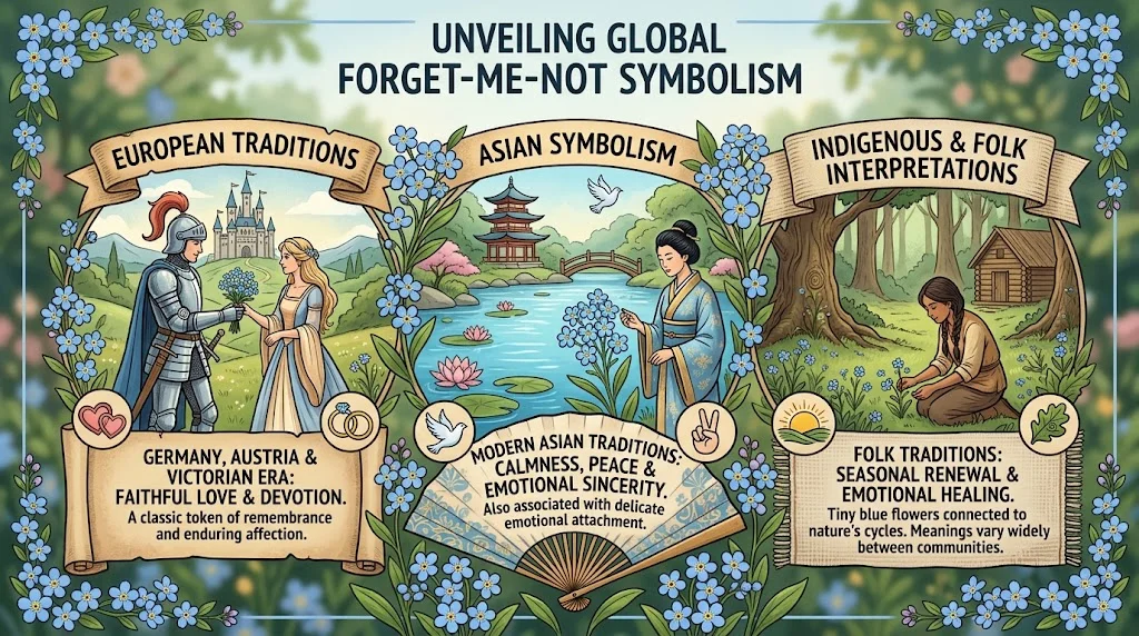 Forget-Me-Not Symbolism in Different Cultures