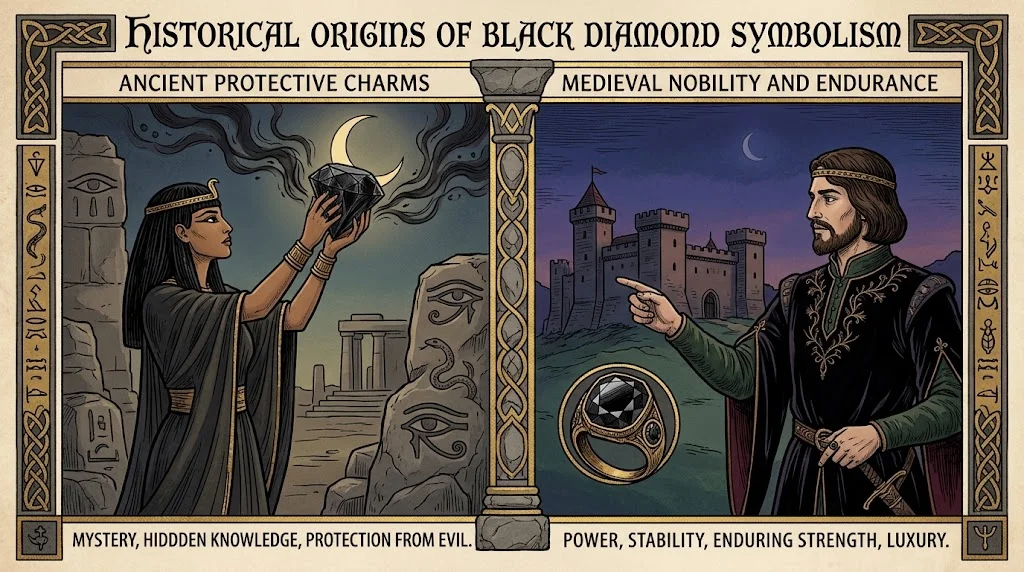 Historical Origins of Black Diamond Symbolism