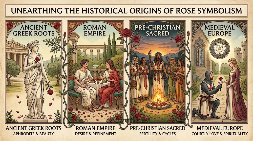 Historical Origins of Rose Symbolism