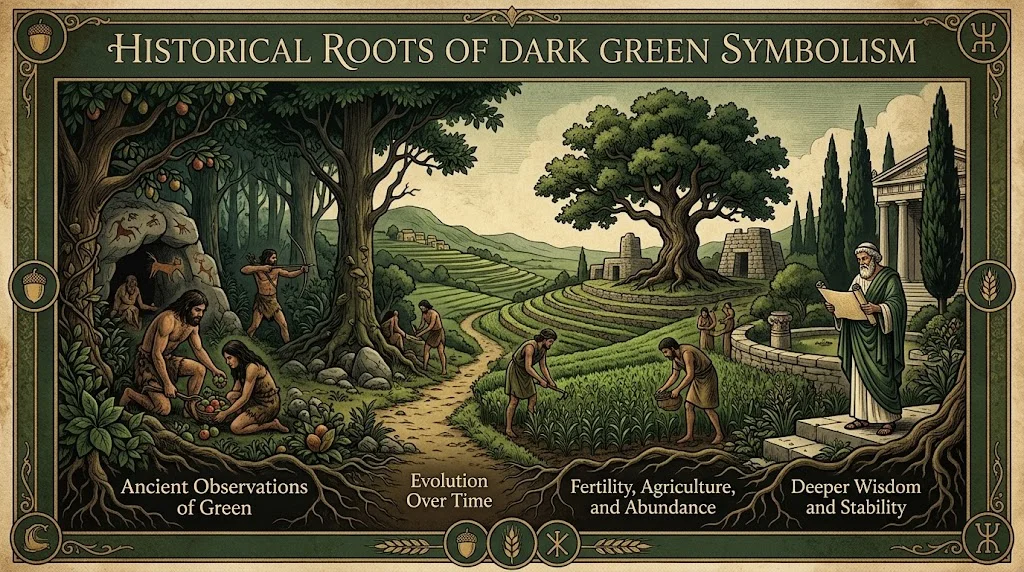 Historical Roots of Dark Green Symbolism