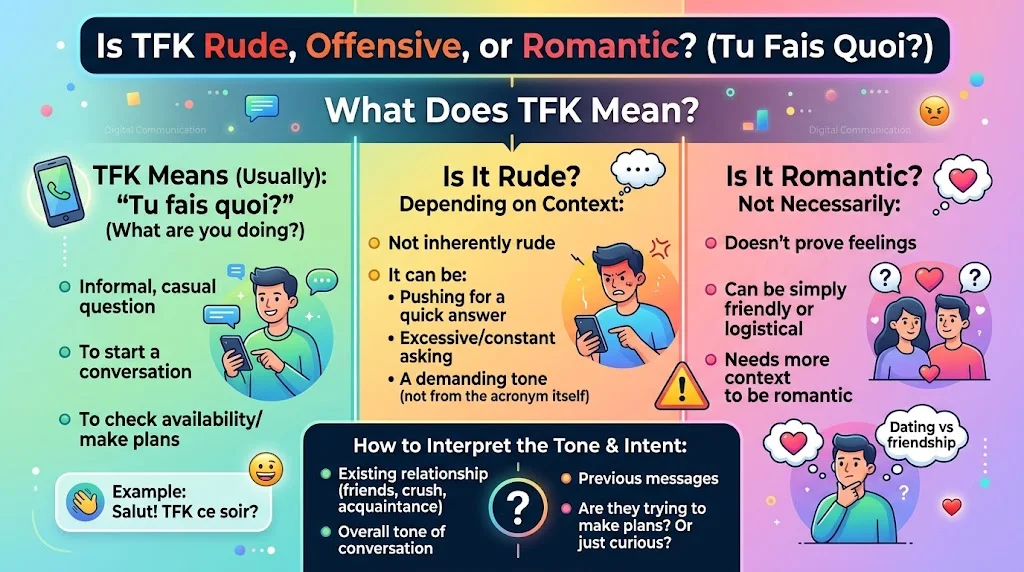 Is TFK Rude, Offensive, or Romantic?