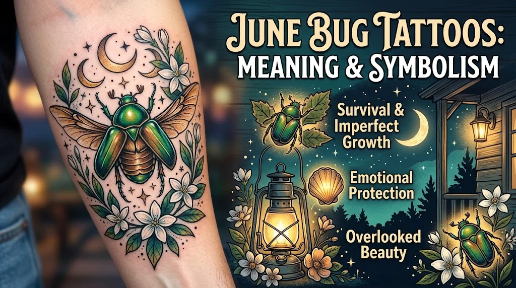June Bug Symbolism in Tattoos and Art