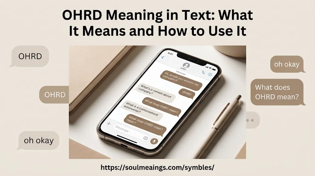 OHRD meaning in text explained with smartphone chat examples and the reported “oh okay” interpretation.