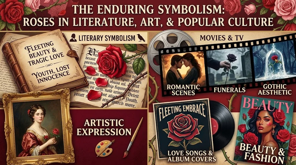 Roses in Literature, Art, and Popular Culture