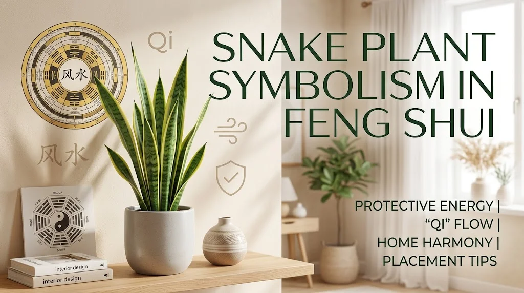 Snake Plant Symbolism in Feng Shui
