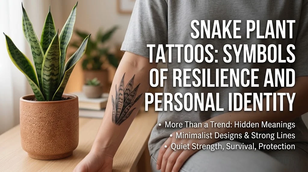 Snake Plant Tattoos