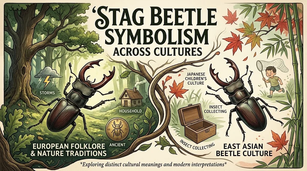 Stag Beetle Symbolism in Different Cultures