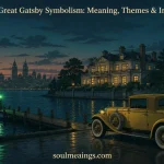 The green light across the water symbolizes Gatsby’s hopes, dreams, and longing for Daisy in The Great Gatsby.